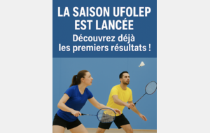 Nouvelle saison UFOLEP : notre club est de retour sur les terrains !