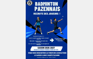 Rejoignez le club  : libérez le joueur de badminton qui est en vous !