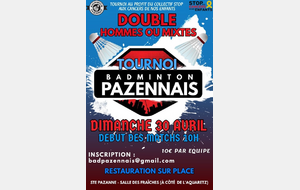 Tournoi doubles hommes et mixtes