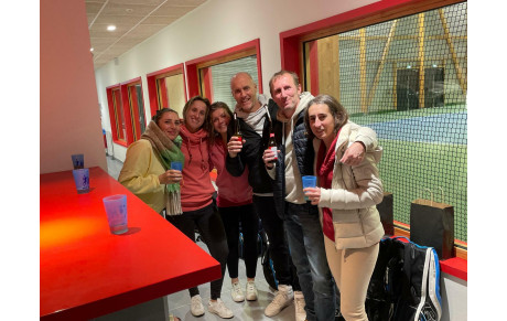 3 duo pazennais au tournoi loisir du HBC-Héric Badminton Club